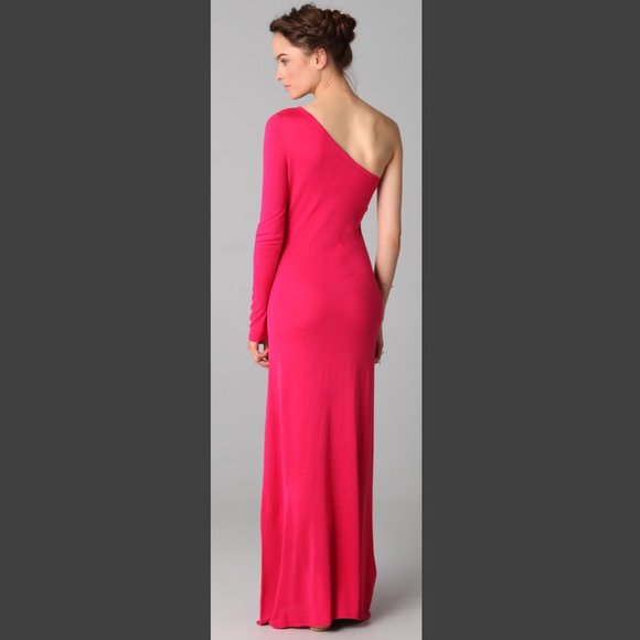 Anadia One Shoulder Gown - Picture 2 of 5